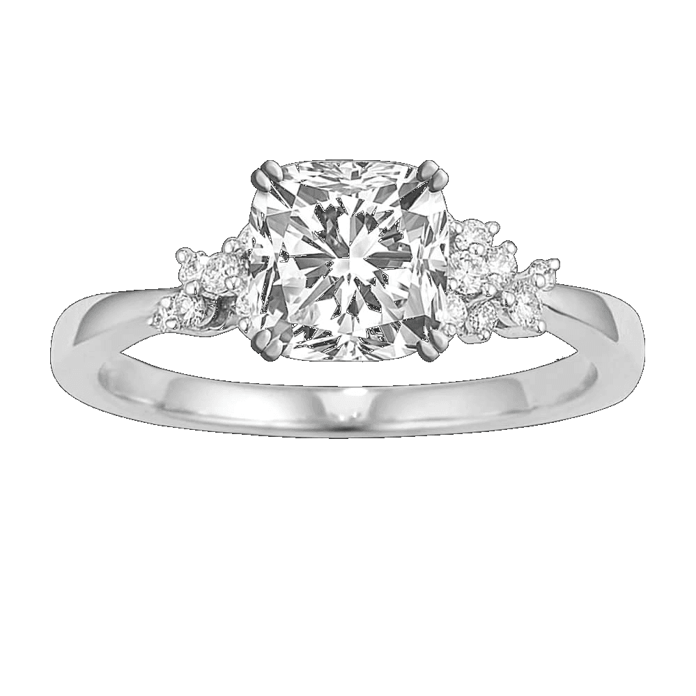 Meadow Cathedral Engagement Ring